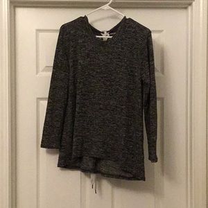 Sweater that ties in the back